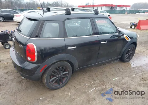 2014 Mini Countryman Cooper z USA, uszkodzony, nr VIN WMWZB3C57EWR38122
